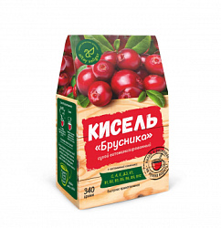 Сухой кисель "Брусника" 340 гр.