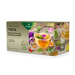 Травяной чай "Чага с апельсином"